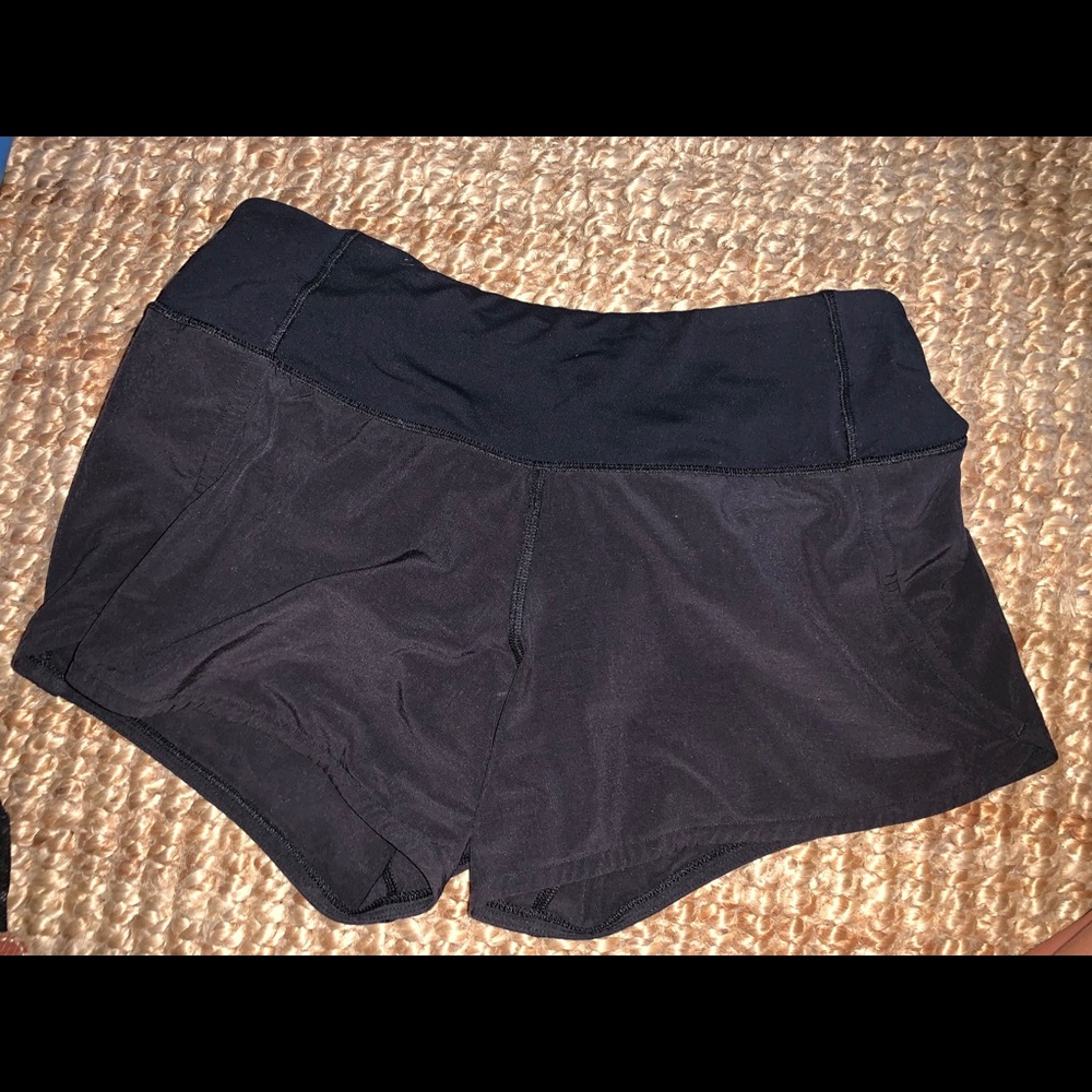 Black lululemon shorts!!